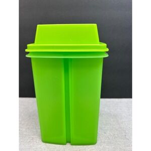 Tupperware Lime Green Pick-A-Deli Pickle Olives Storage Container Keeper #1560-3